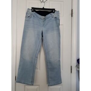 Time and Tru New  Maternity Jeans Size Large
